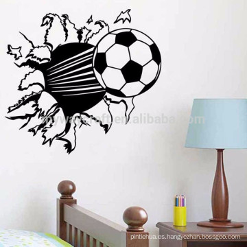 Kids &#39;Bedroom Set Art Mural Pegatina de pared de fútbol